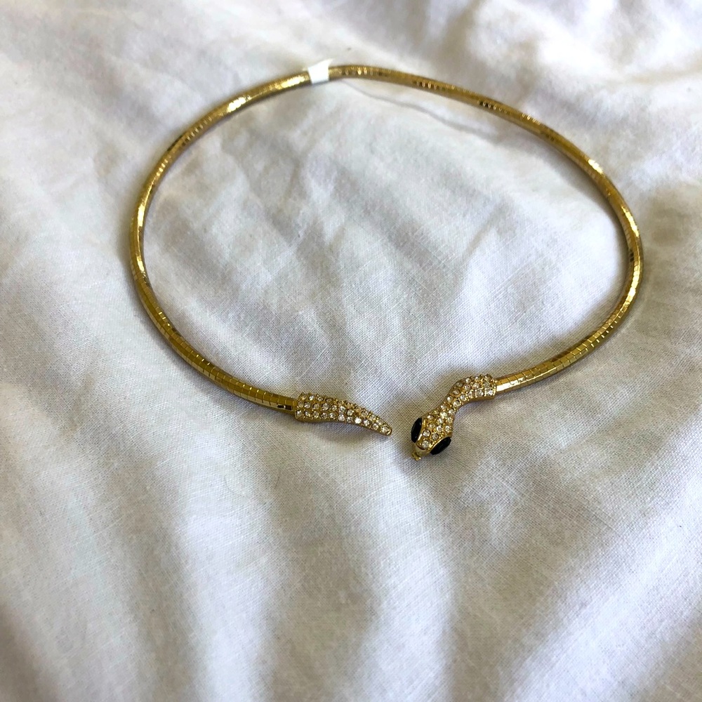 Gold Snake Choker